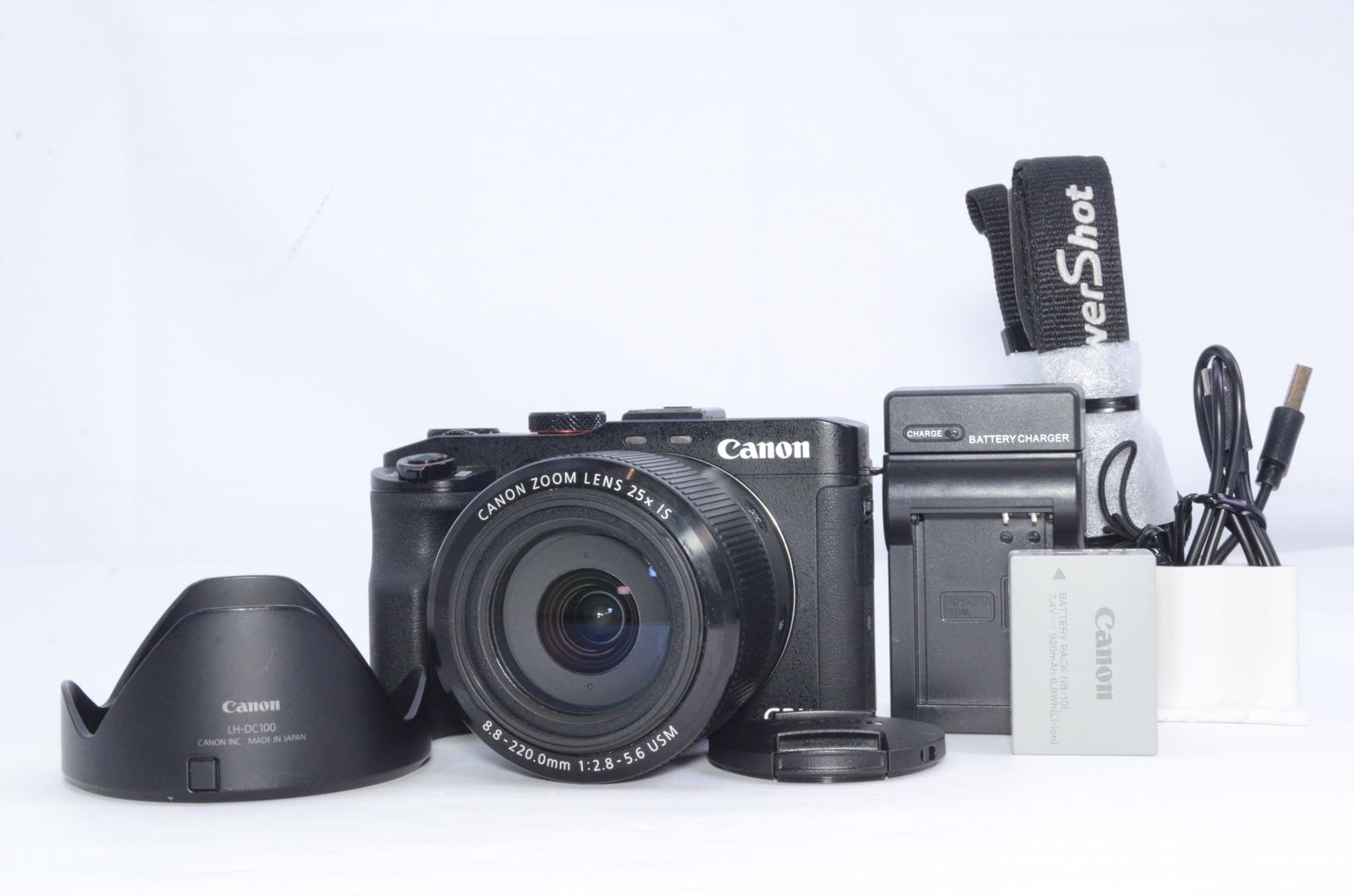 Canon PowerShot G3X 24mm/光学25倍 動作確認済 バッテリー付 サビ