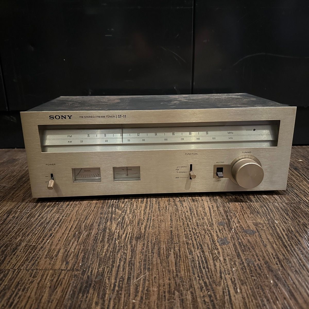 Sony ST-11 AM/FM チューナー ソニー ラジオ