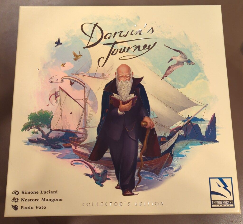 THUNDERGRYPH GAMES board game Simone Luciani/Nestore Mangone Darwin's Journey Collector's Edition