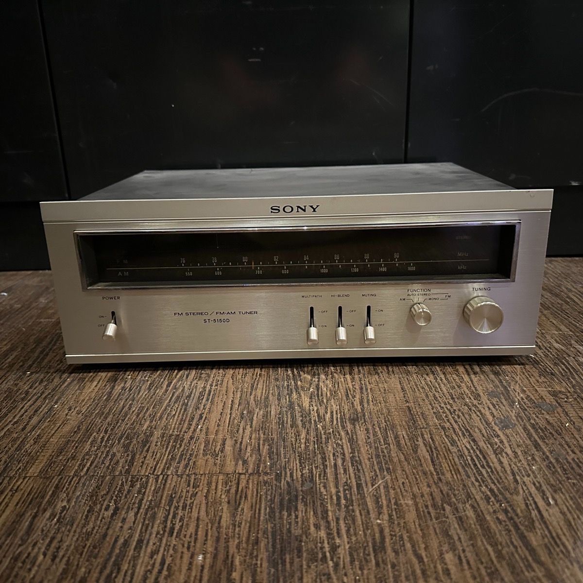 Sony ST-5150D 1975年製 AM/FM チューナー ソニー ラジオ