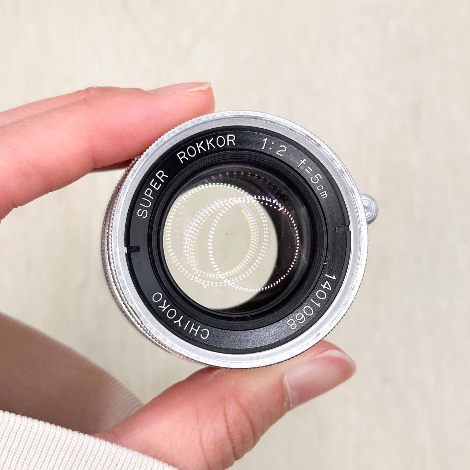 CHIYOKO 千代田光学 SUPER ROKKOR 5cm F2 ミノルタ L39 M39 ライカL