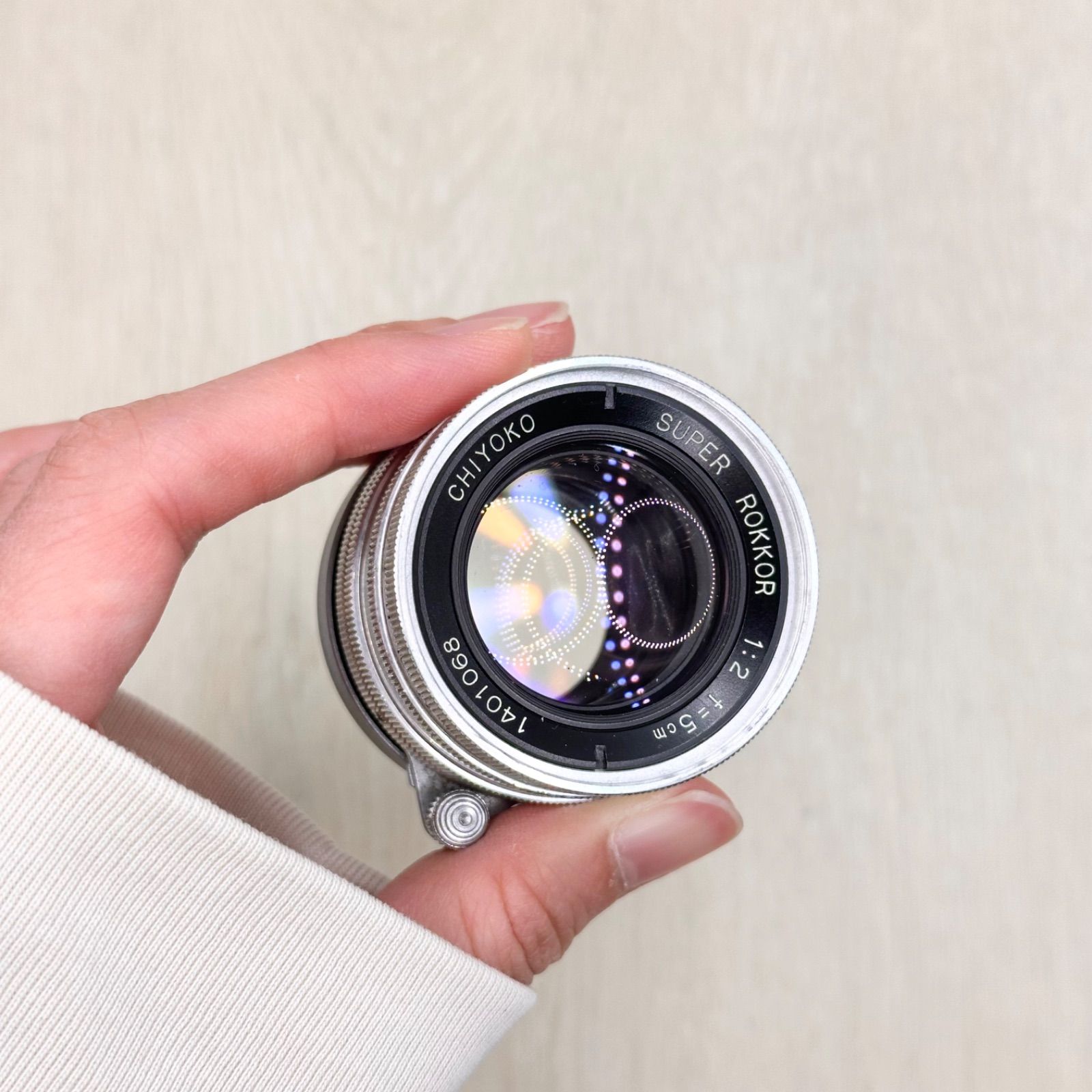 CHIYOKO 千代田光学 SUPER ROKKOR 5cm F2 ミノルタ L39 M39 ライカL