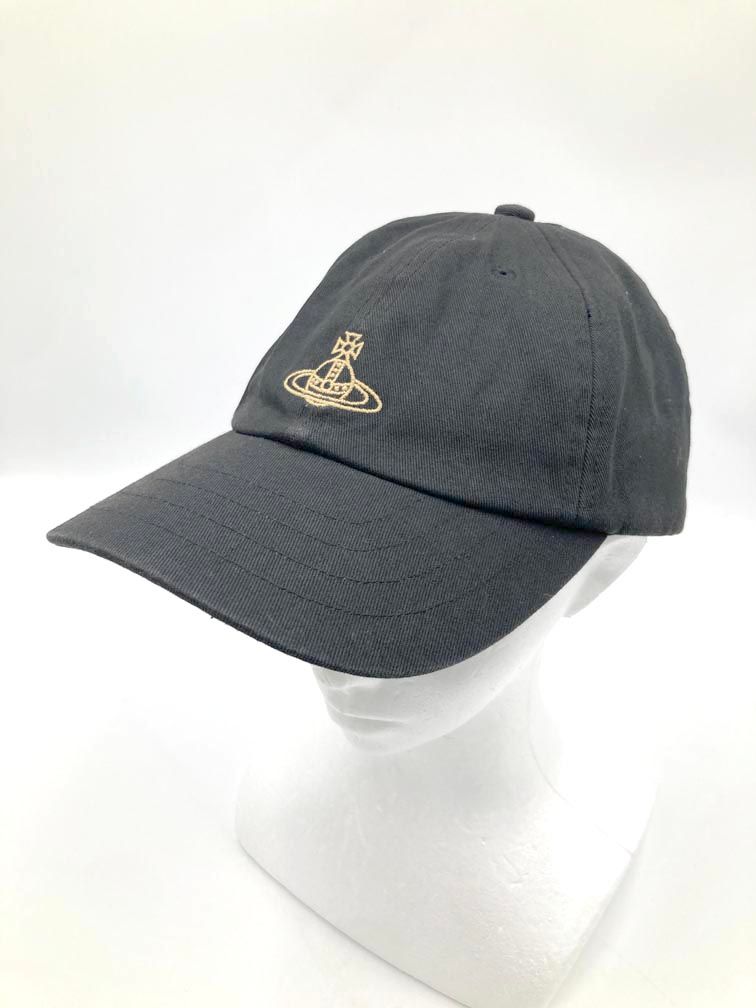 Vivienne Westwood ヴィヴィアンウエストウッド BASEBALL CAP キャップ 黒 ■■◎レディース
