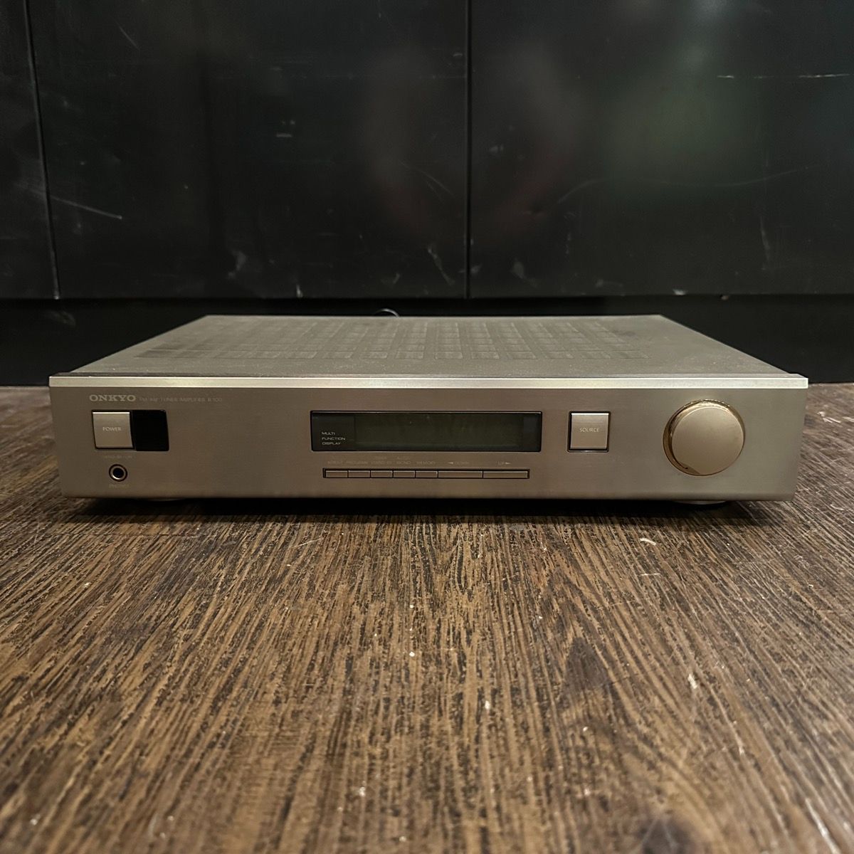 Onkyo R-100 AM/FM チューナー アンプ オンキョー ラジオ
