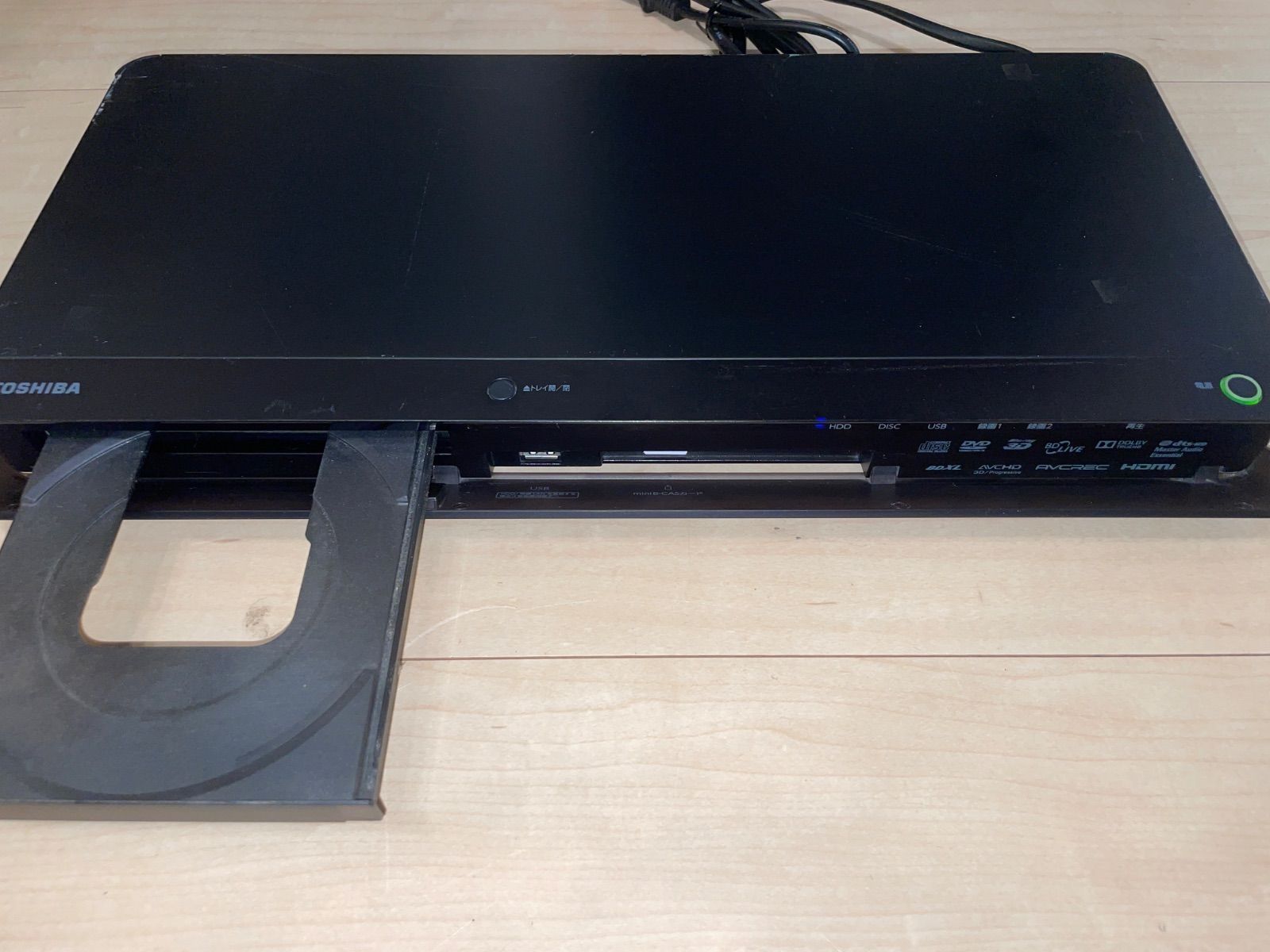 良品】東芝 REGZA HDD/BDレコーダー DBR-Z420 1TB 2番組同時録画 3D