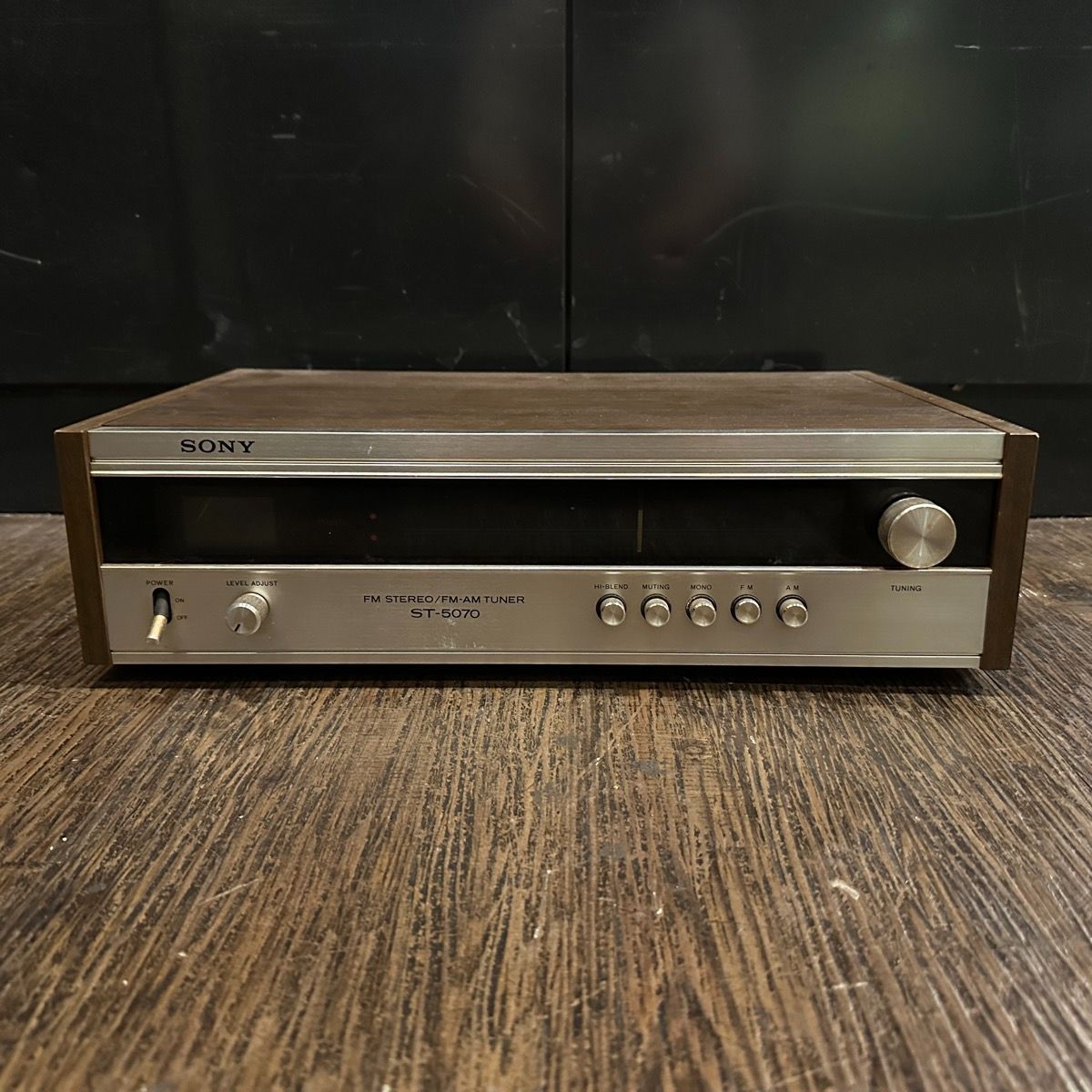 Sony ST-5070 1975年製 AM/FM チューナー ソニー ラジオ