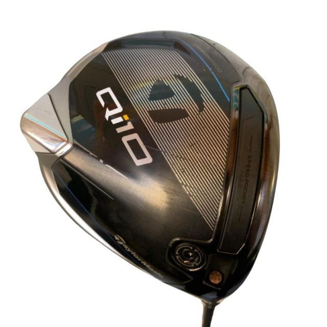 【中古】 テーラーメイド Qi10 10.5° ドライバー DR SPEEDER NX BLACK 60 (フレックスS) メンズ 男性用 右利き 右用 Cランク ゴルフクラブ
