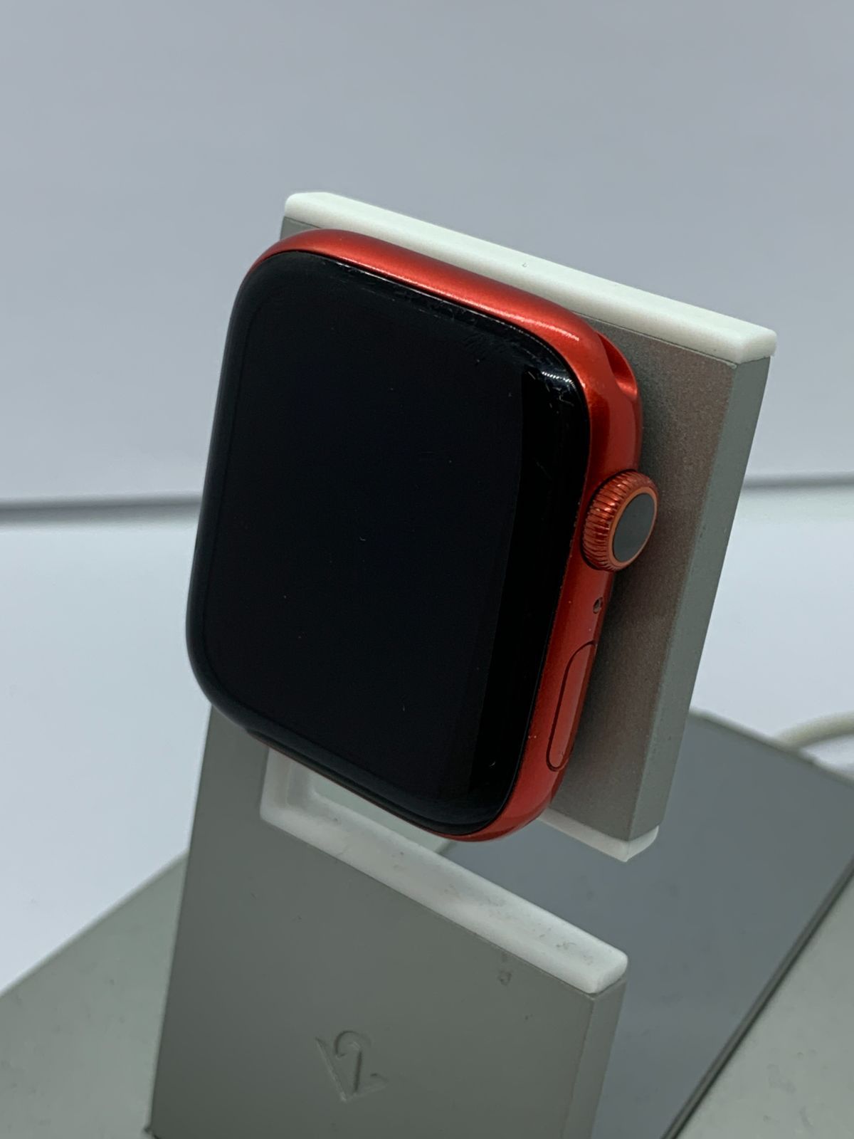 【中古・画面キズ有・フレームキズ有】Apple Watch Series6 GPSモデル 44mm アルミケース［レッド］