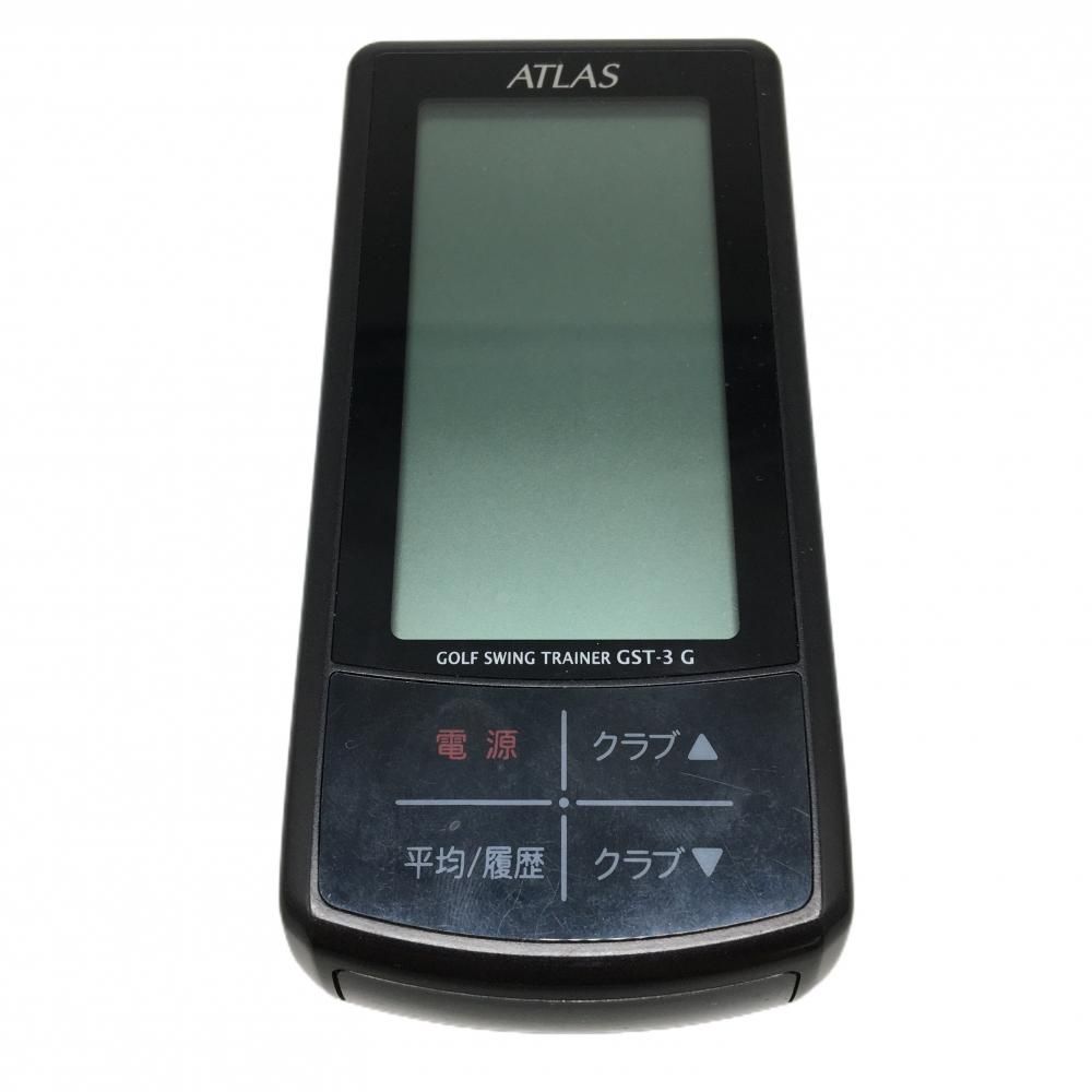 美品】ユピテル ゴルフスイングトレーナー 黒 ATLAS GST-3G 通電確認