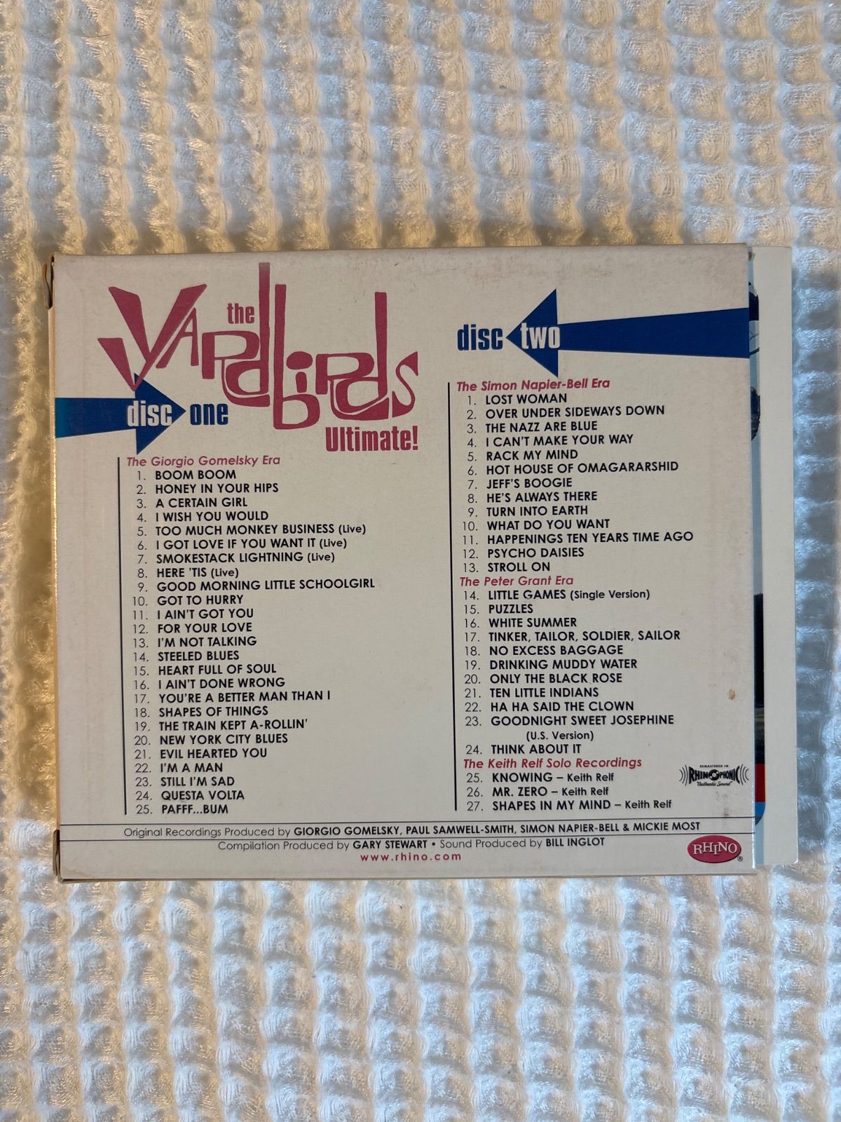 Ultimate Yardbirds 輸入盤 - メルカリ