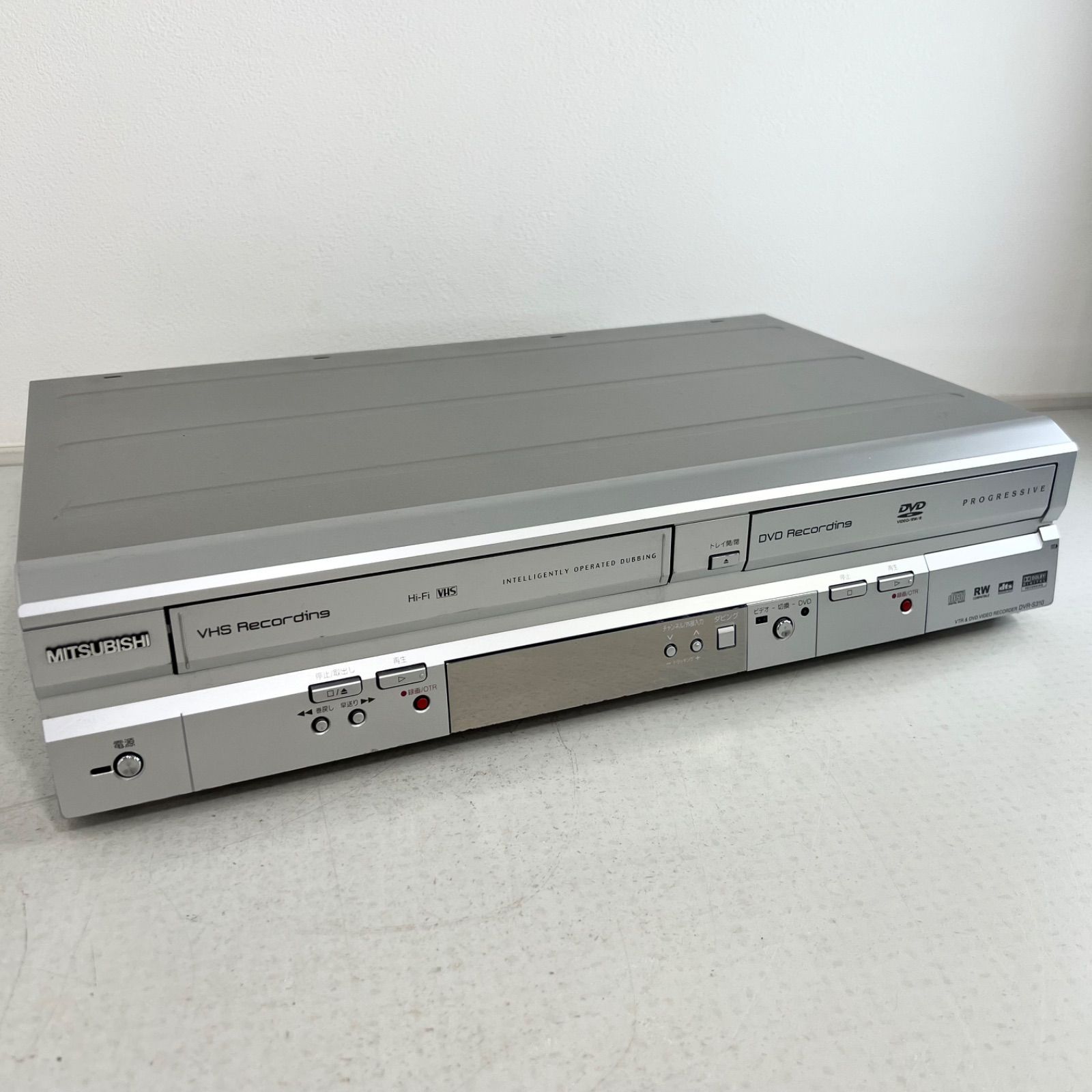 MITSUBISHI DVR-S310 ビデオ一体型DVDレコーダー ダビング 一部動作確認済】MITSUBISHI DVR-S310 ビデオ一体型DVDレコーダー