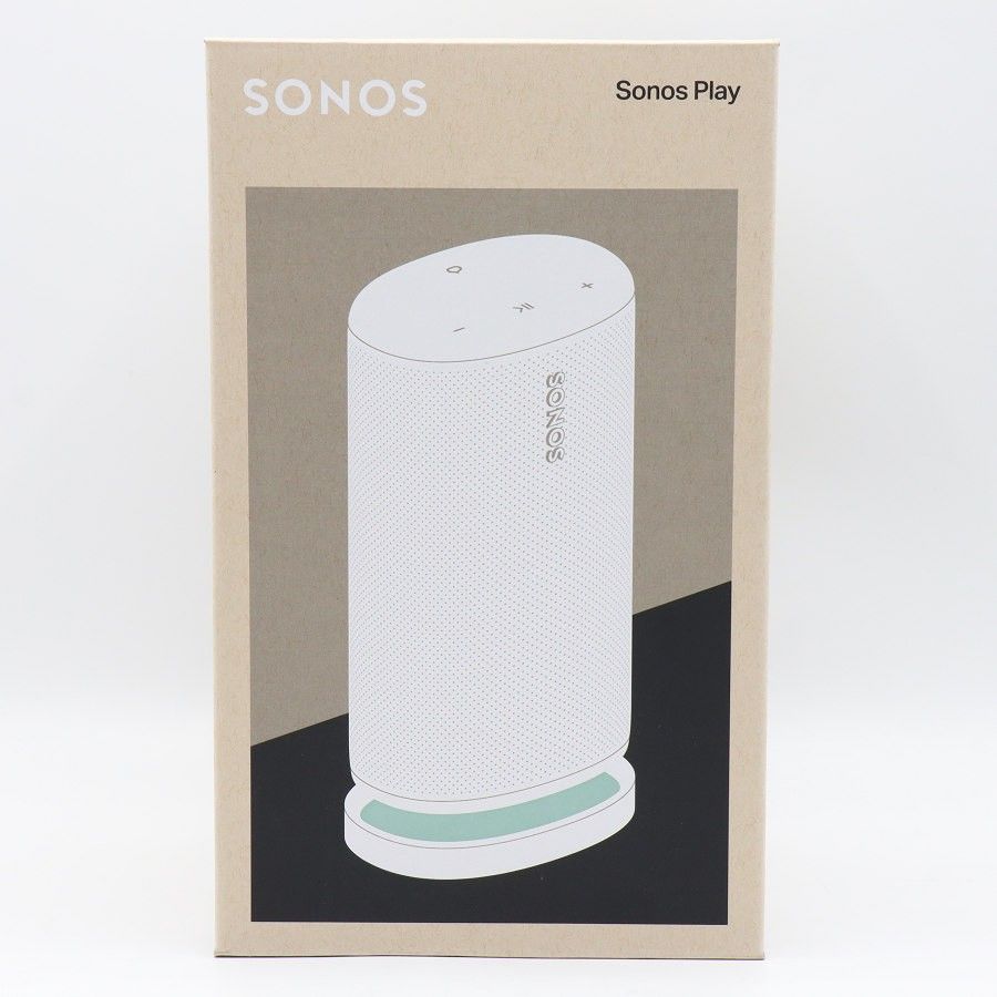【新品未開封】Sonos Play PLAYPJP1 ホワイト マートポータブルスピーカー AirPlay2 対応ソノス 本体