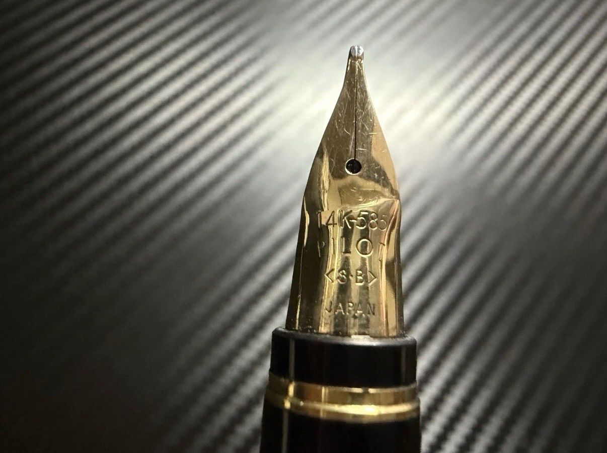 美品 パイロット pilot エラボー 万年筆 初期型 SB 軟太字 - メルカリ