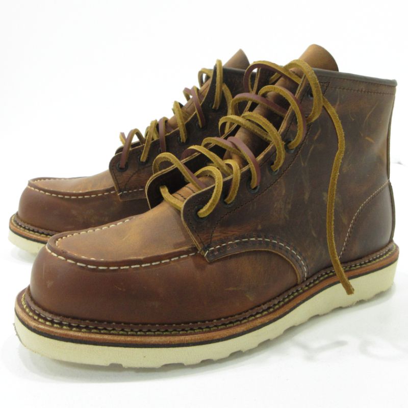 【三重本店】 中古 RED WING | レッドウィング ブーツ 6 inch Classic Moc クラシックモック 1907 ブラウン サイズ：27.0cm・D 【127】
