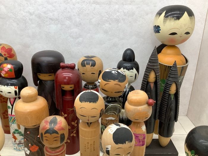 P3 こけし 大量まとめて 民芸品 郷土玩具 伝統こけし 創作こけし 銘