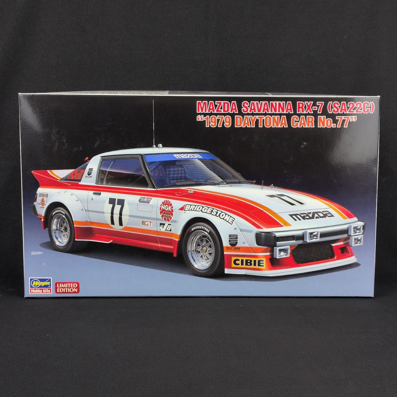 【限定品・残僅少】 ハセガワ 20587 1/24 マツダ サバンナ RX-7 （SA22C） “1979 デイトナ CAR No.77” LIMITED EDITION 8,614円