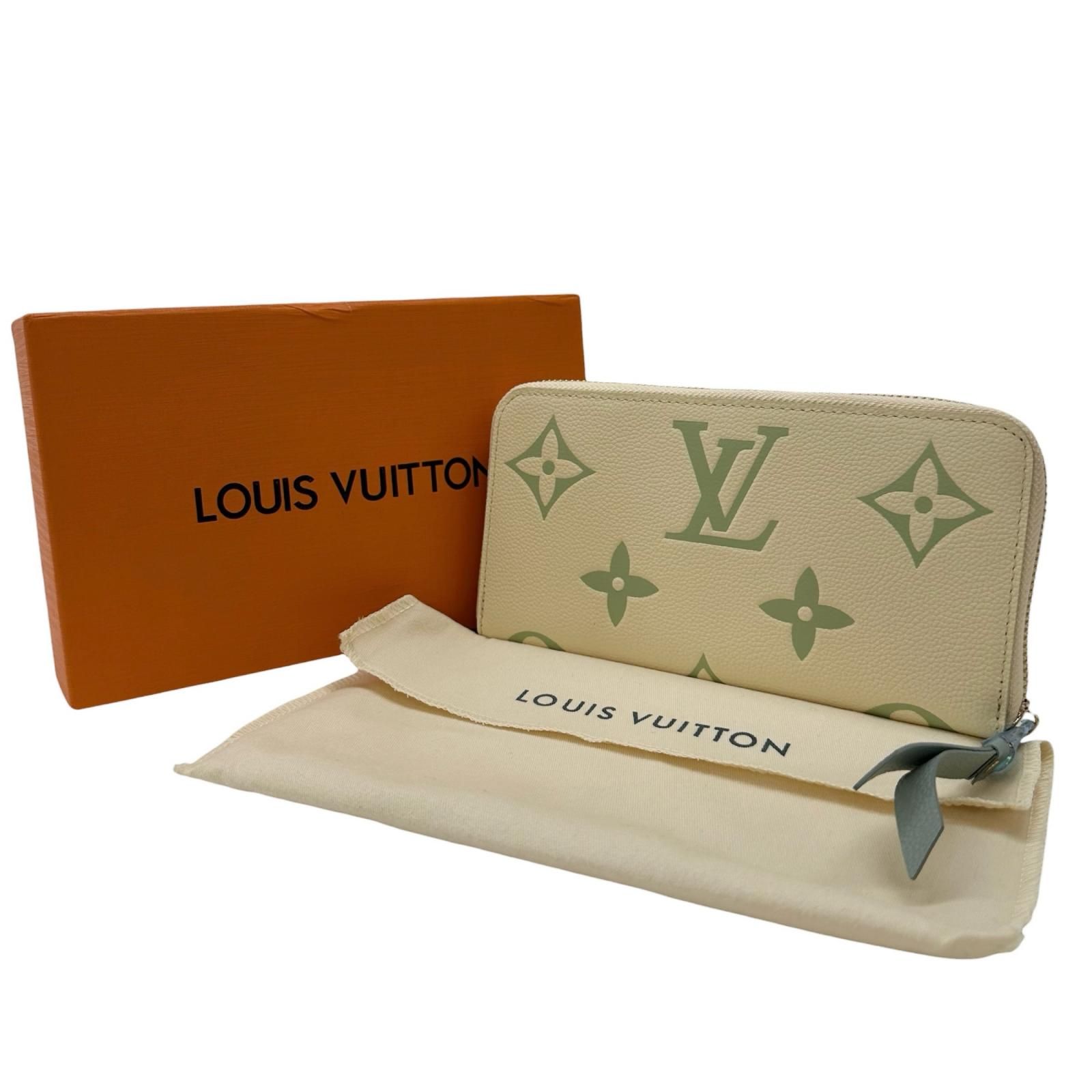 美品 LOUIS VUITTON ルイ・ヴィトン モノグラムアンプラントジッピー 