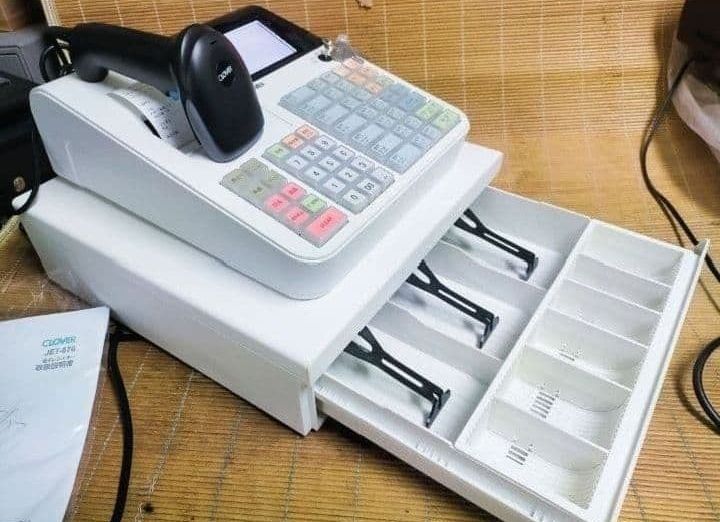 クローバーレジスター JET-670上位スキャナ付き PC連携 119933 - メルカリ