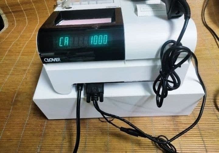 クローバーレジスター JET-670上位スキャナ付き PC連携 119933 - メルカリ