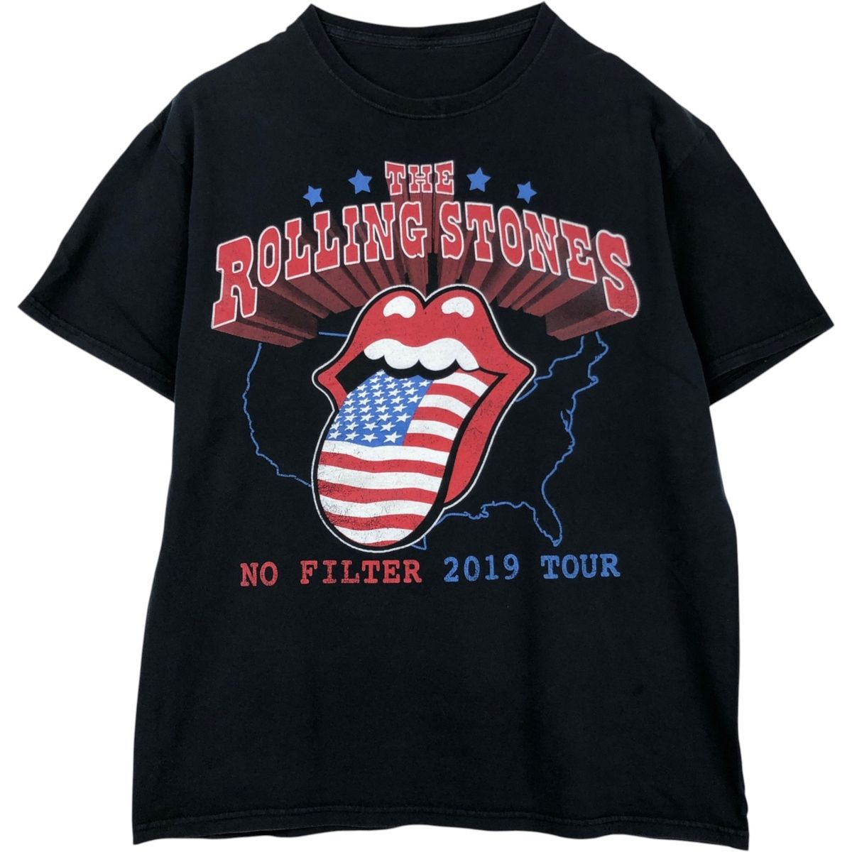 古着 The Rolling Stones Tシャツ イエロー The Rolling Stones
