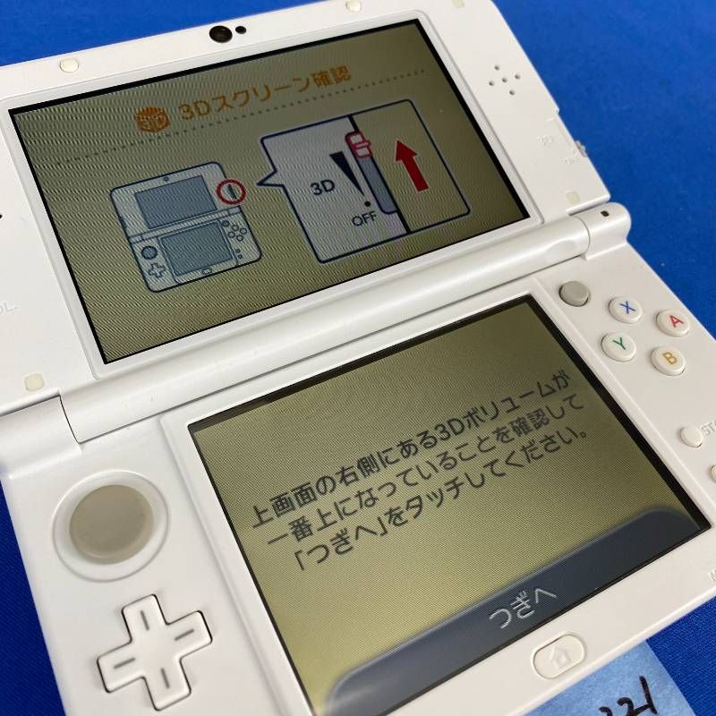 ◇ワYA321【上下IPS液晶】Newニンテンドー3DSLL パールホワイト 本体 