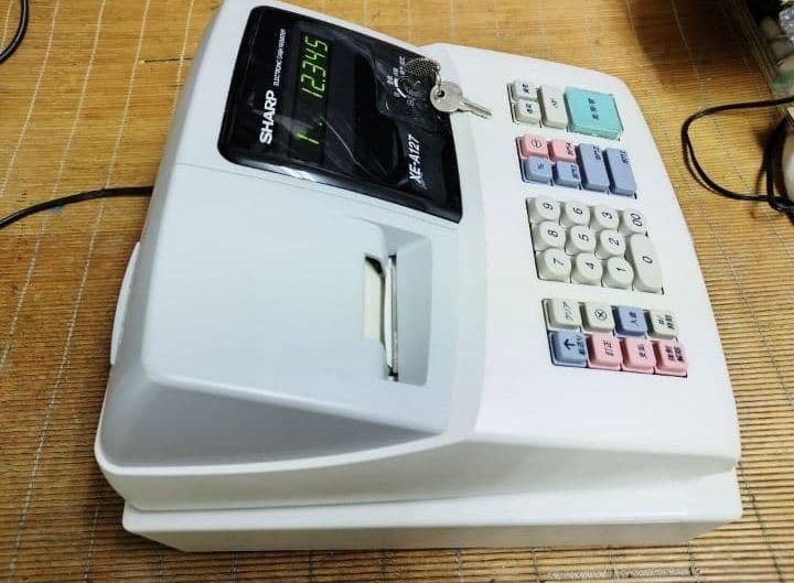 SHARPレジスター XE-A127 簡単便利特殊 送料込 127987 - メルカリ
