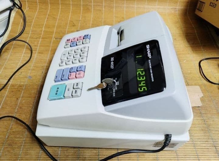 SHARPレジスター XE-A127 簡単便利特殊 送料込 127987 - メルカリ