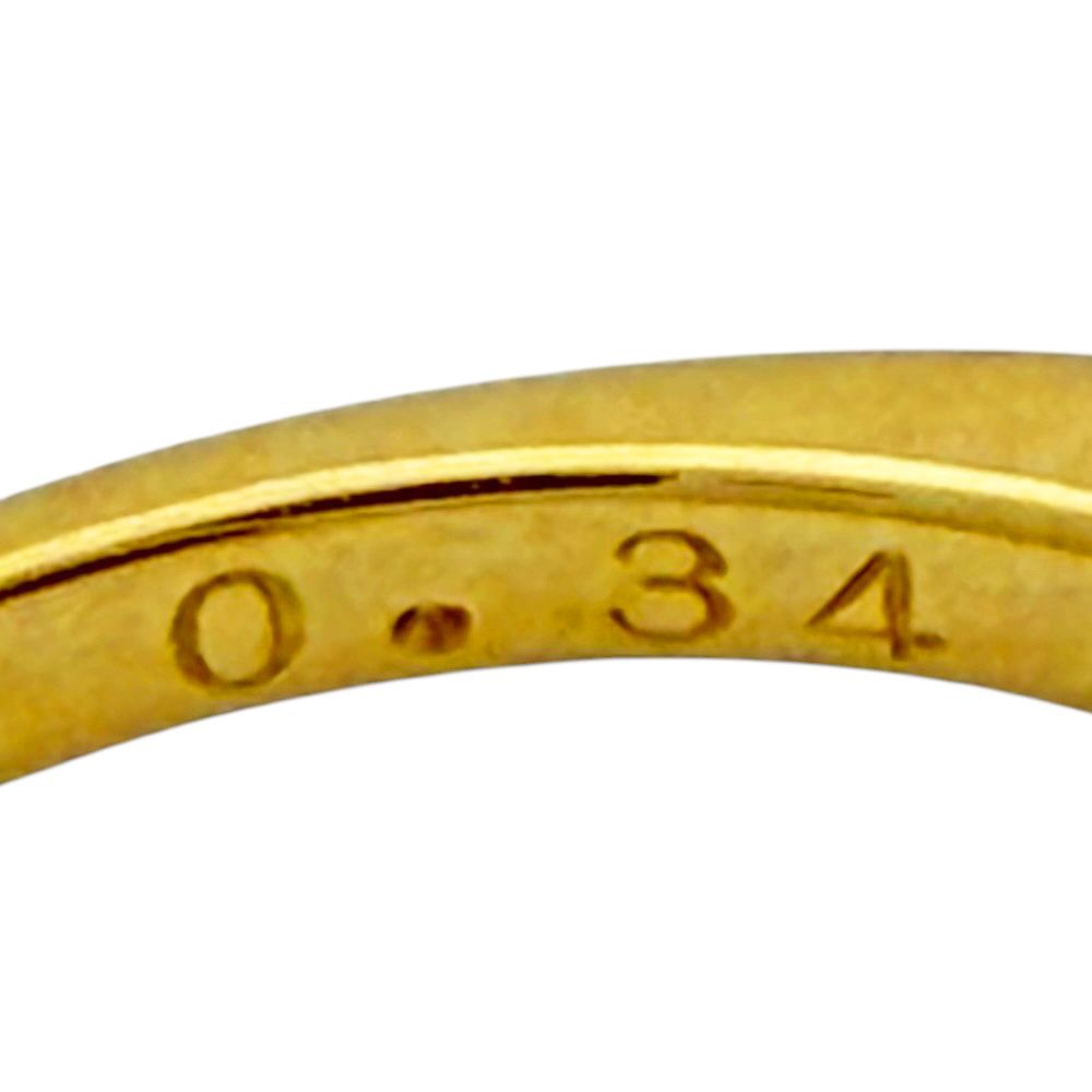 正規品！TASAKI K18 ゴールド ダイヤ付きリング　10号　タサキ　指輪 タサキ リング 指輪 10号 18金 K18イエローゴールド ダイヤモンド