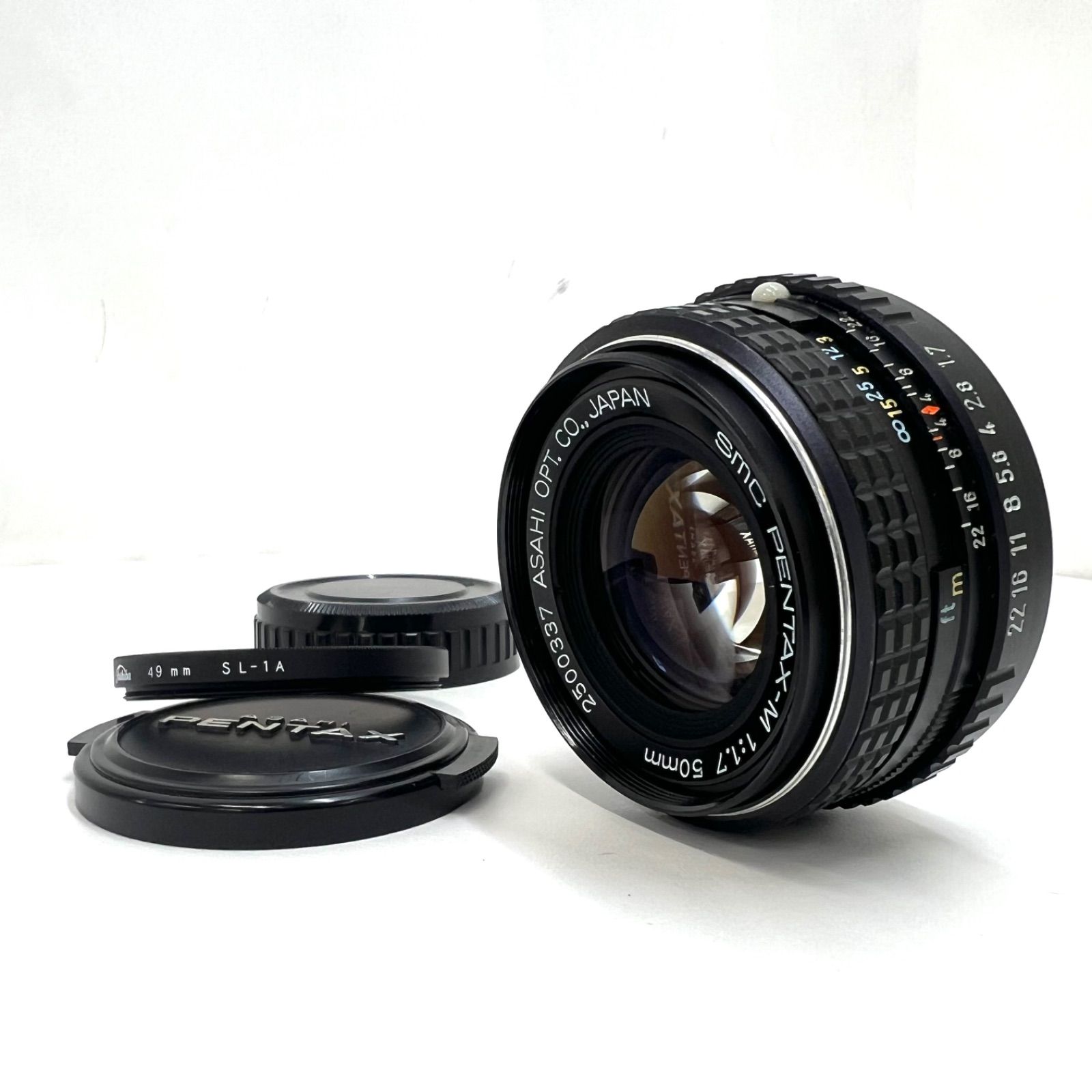 【1-000173】　smc PENTAX-M 50mm F1.7 ペンタックス Kマウント 単焦点レンズ