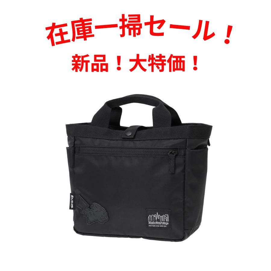 ポケモン Manhattan Portage BLACK LABELマンハッタンポーテージブラックレーベル トートバッグ MP1358TWLBLPKMN Black