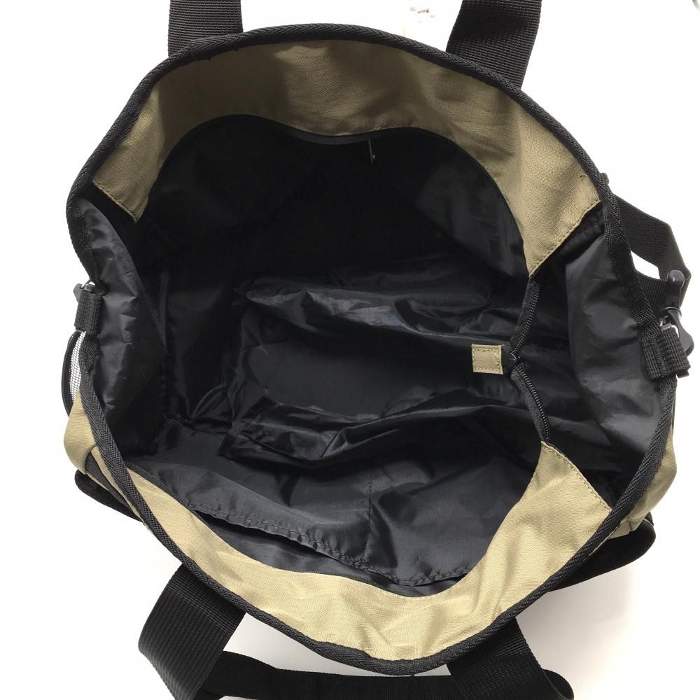 超美品】キャロウェイ 2WAYボストンバッグ カーキ×黒 ショルダー