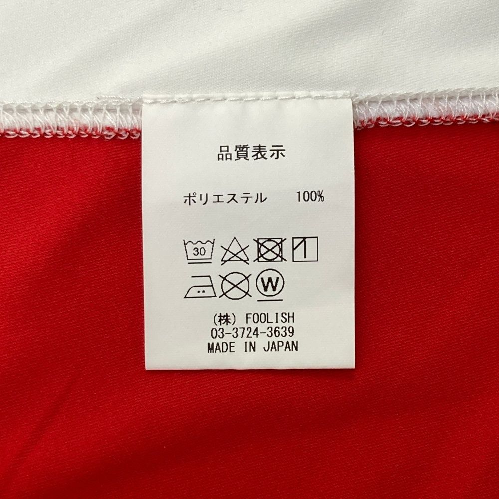 サイズ：L ROUGH&SWELL ラフアンドスウェル ハーフジップ長袖Tシャツ