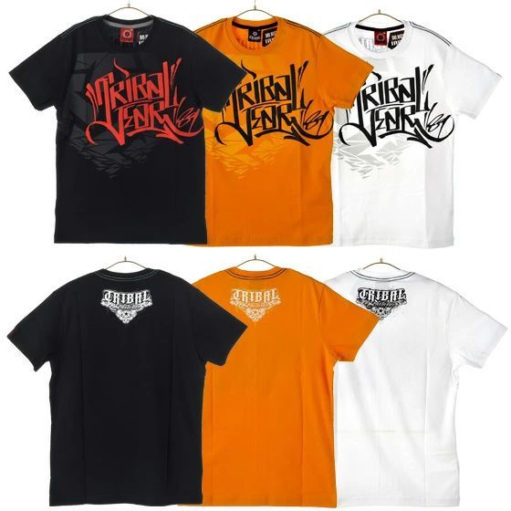Tribal[トライバル]メンズTシャツ 【XL/オレンジ】 - メルカリ