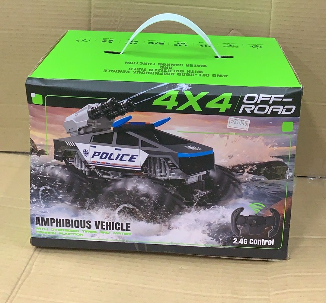 ZAVEN ラジコンカー 水陸両用 水鉄砲付き 4WD 高速・低速切替モード