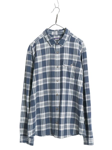 パタゴニア ロングスリーブ フィヨルド フランネル シャツ メンズ XL / 24年製 チェック アウトドア 長袖シャツ ネルシャツ 大きいサイズ パタゴニア ロングスリーブ フィヨルド フランネル シャツ メンズ XL