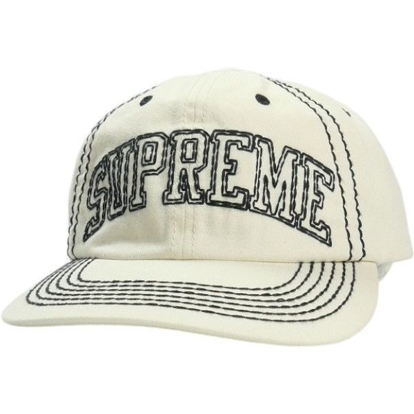 Size【フリー】 SUPREME シュプリーム 20AW Big Stitch 6-Panel White キャップ 白 【中古品-良い】 30011292