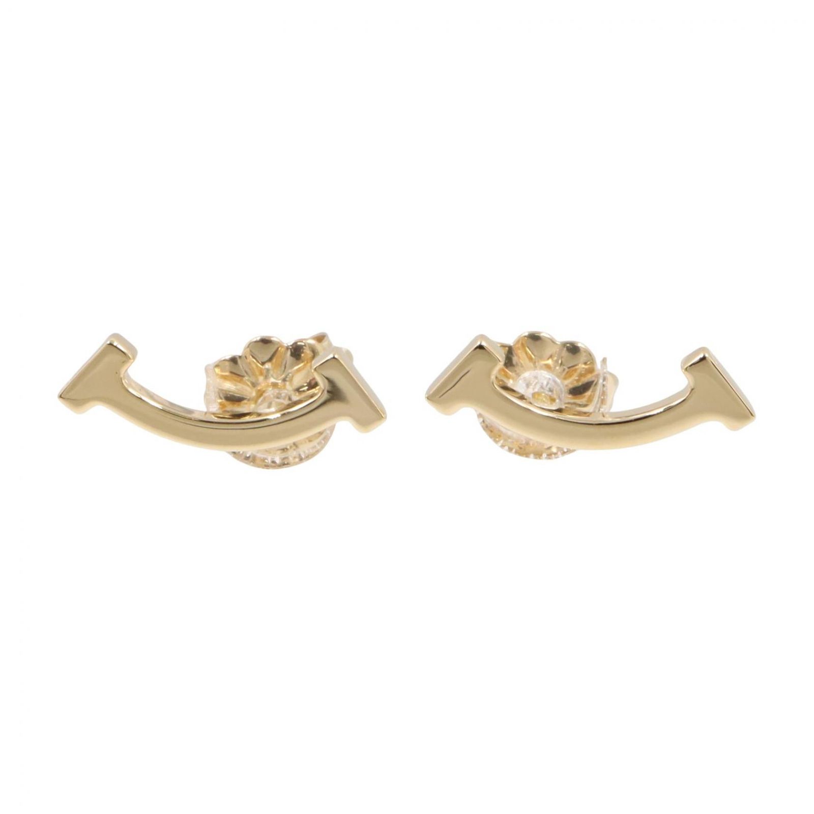 TIFFANY＆CO ティファニー Tスマイル ミニ ピアス ピアス