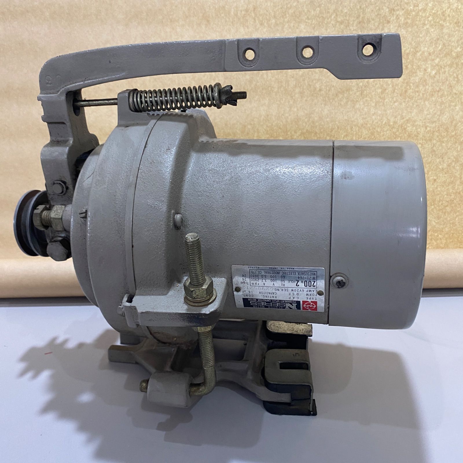 松下電器産業　パナソニック　工業用マシン　クラッチモーター PPS-51 2pole200w @市