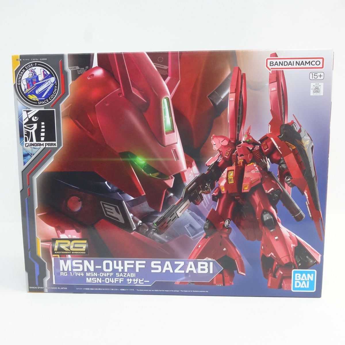 【未組立】BANDAI バンダイ RG 1/144 機動戦士ガンダム MSN-04FF サザビー プラモデル ※内袋未開封