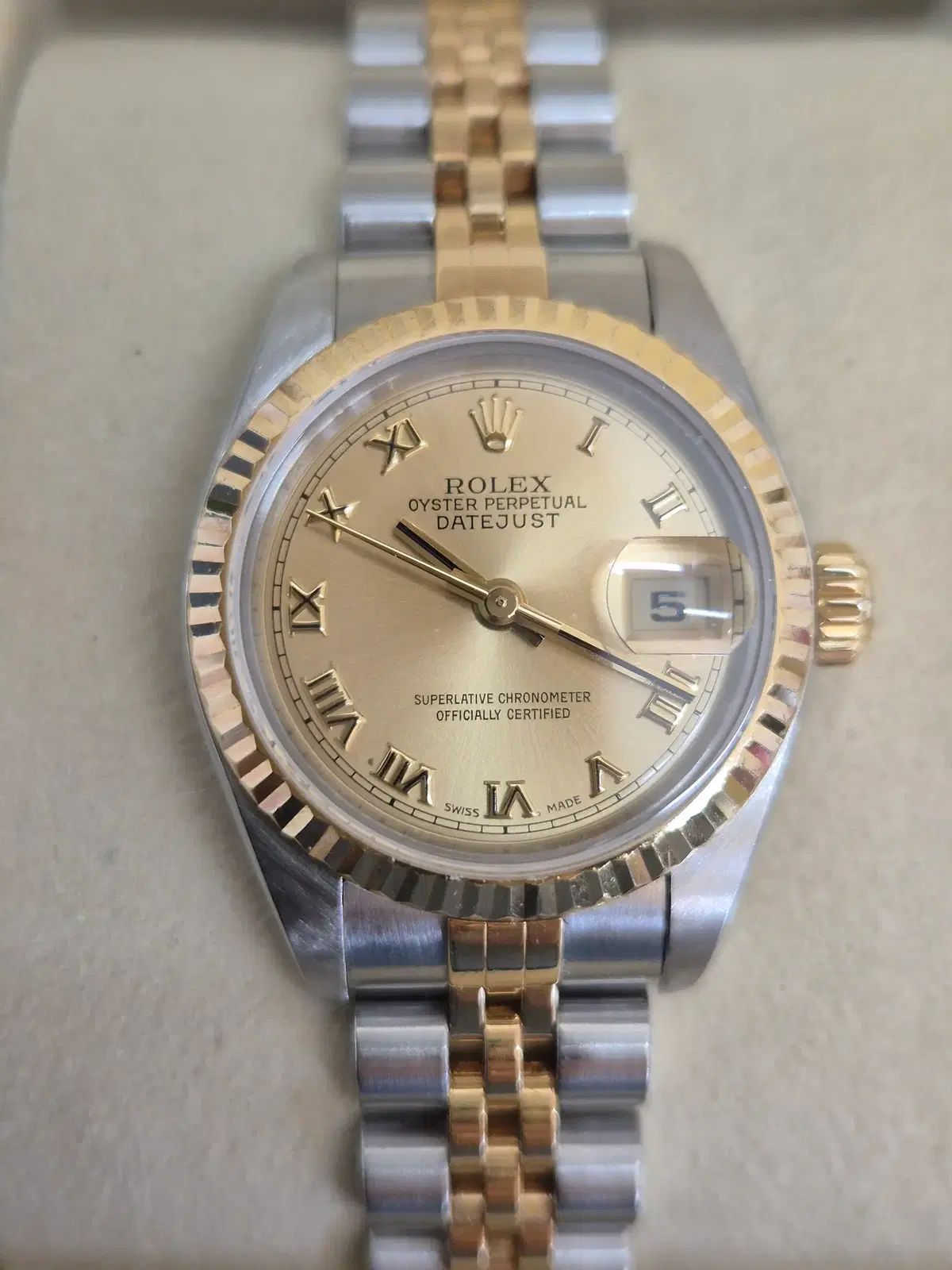 中古ブランド ラックスオール ウルサン店 ROLEX デイジャスト コンビ 時計 26mm 79173