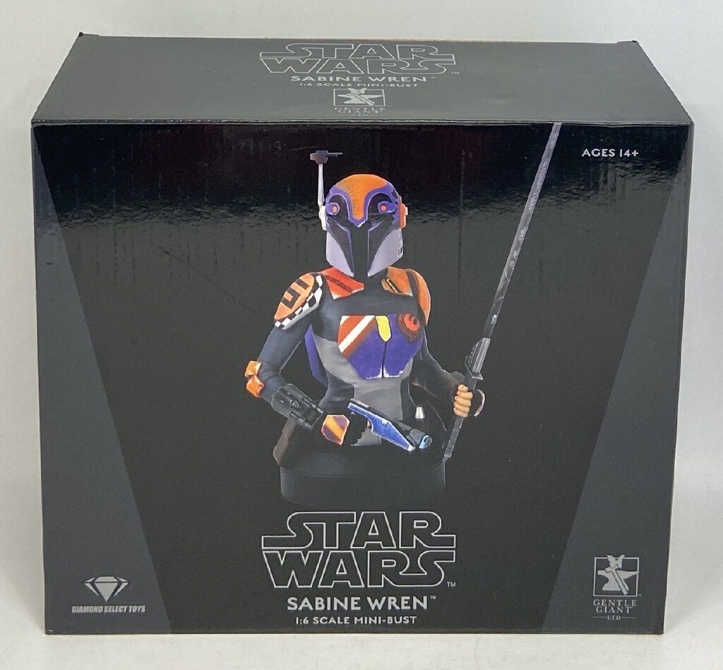 GENTLE GIANT MINI BUST DIAMOND SELECT TOYS SABINE WREN 1/6スケール