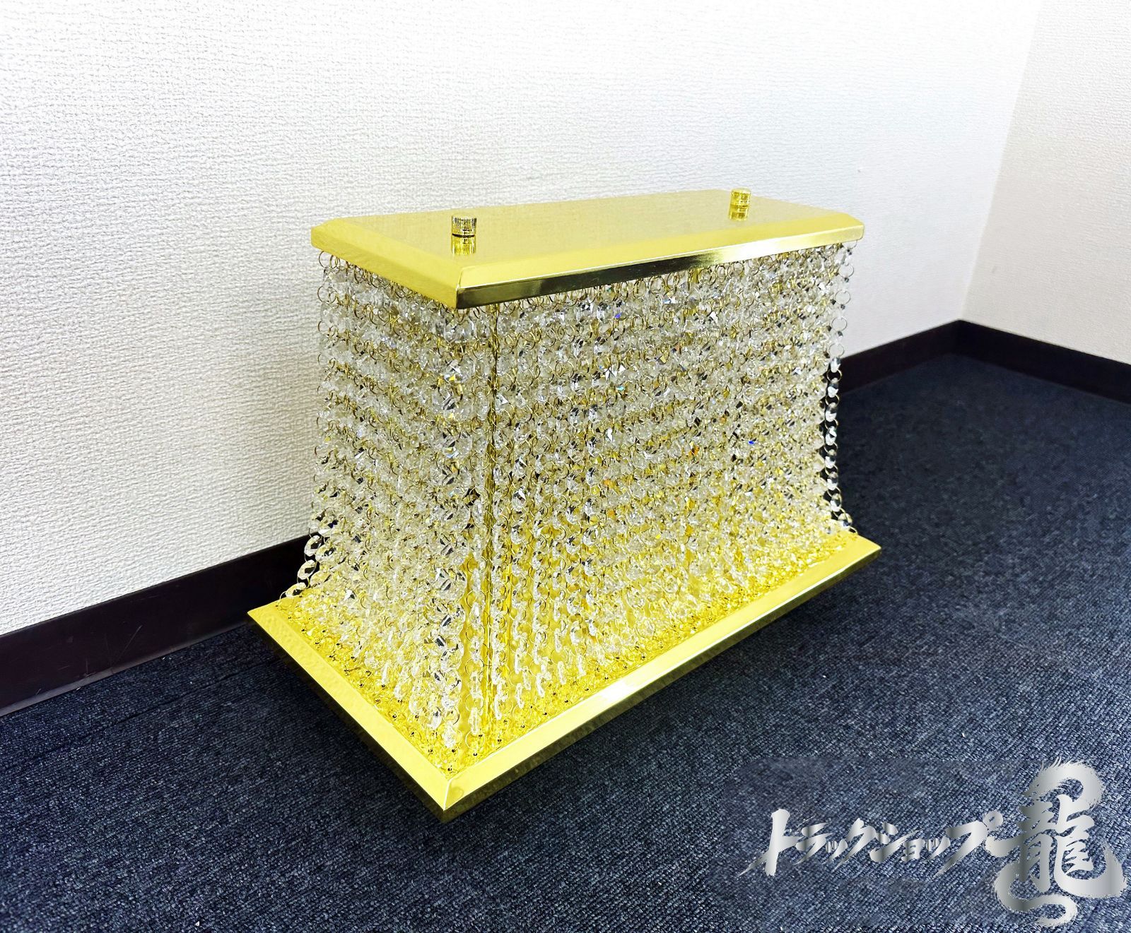 特価20％OFF【訳あり新品】☆煌き☆Wビーズ仕様☆富士型スタンド 置き
