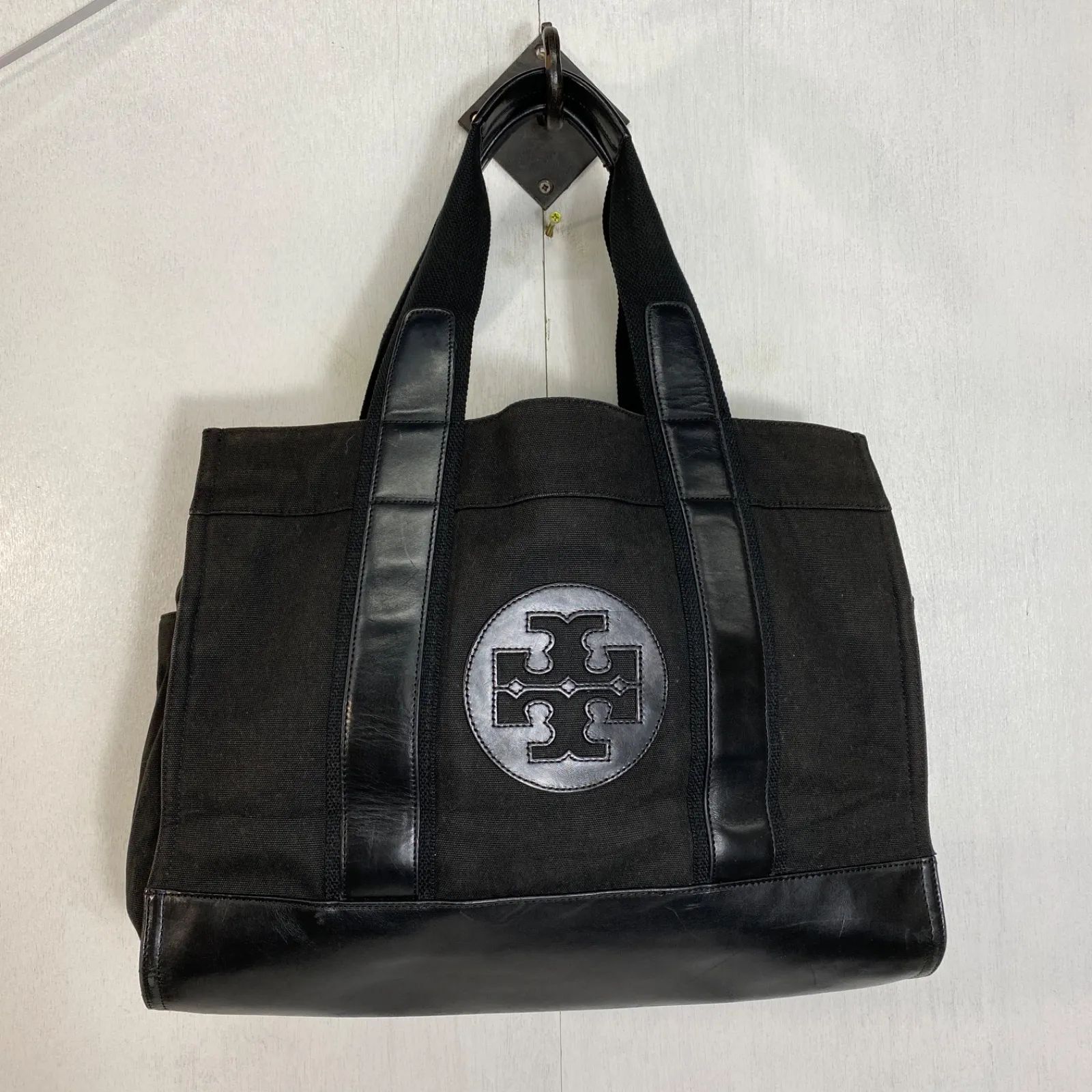 TORY BURCH トリーバーチ トートバッグ A4 収納 大容量 スクエア