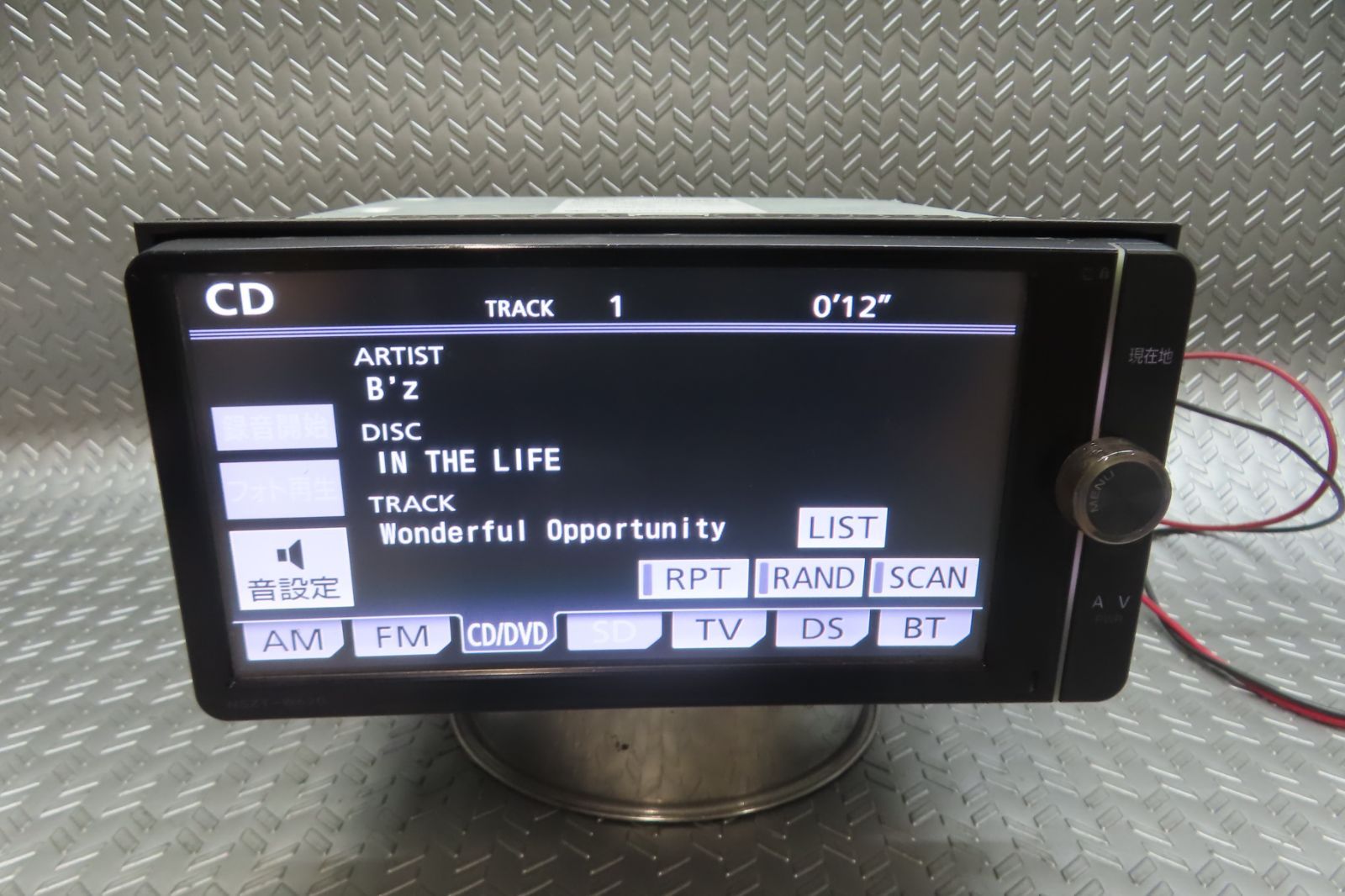 NSZT-W62G トヨタ純正ナビ ETC付き⑤ 完動品保証付☆W7237/トヨタ純正 メモリーナビ NSZT-W62G TV地