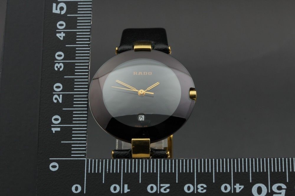 ［稼動品】RADO/ラドー クポール129.3577.4レディース腕時計 稼働品】RADO クポール 129.3577.4 箱 クオーツ レディース #17424