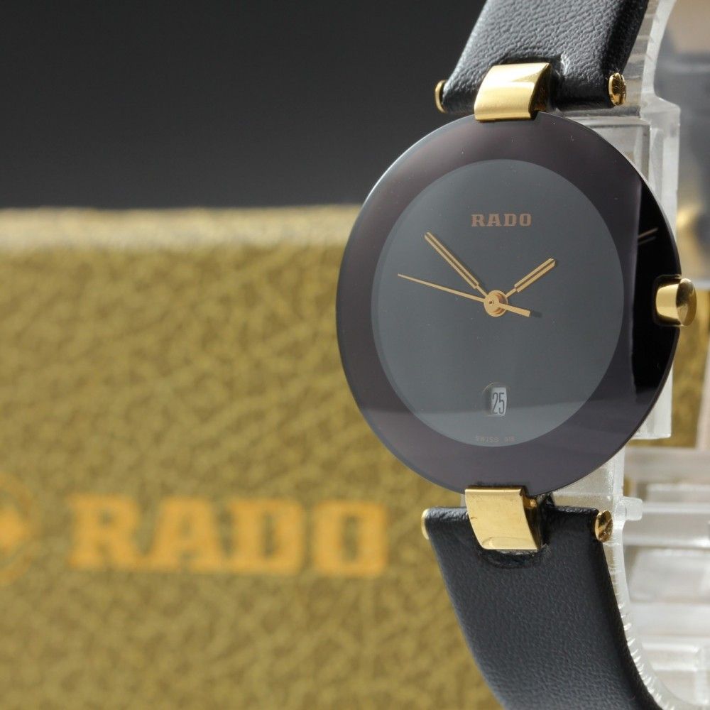 ［稼動品】RADO/ラドー クポール129.3577.4レディース腕時計 稼働品】RADO クポール 129.3577.4 箱 クオーツ レディース #17424