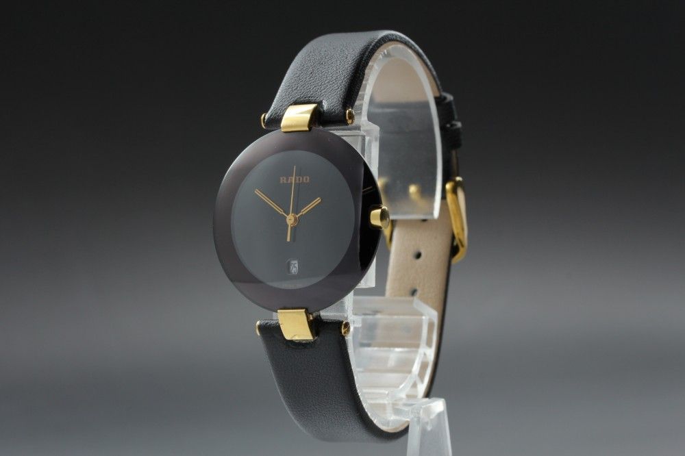 稼働品】RADO クポール 129.3577.4 箱 クオーツ レディース #17424