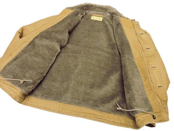 △BUZZ RICKSON'S N-1 DECK JACKET BR12031 サイズM カーキ デッキ