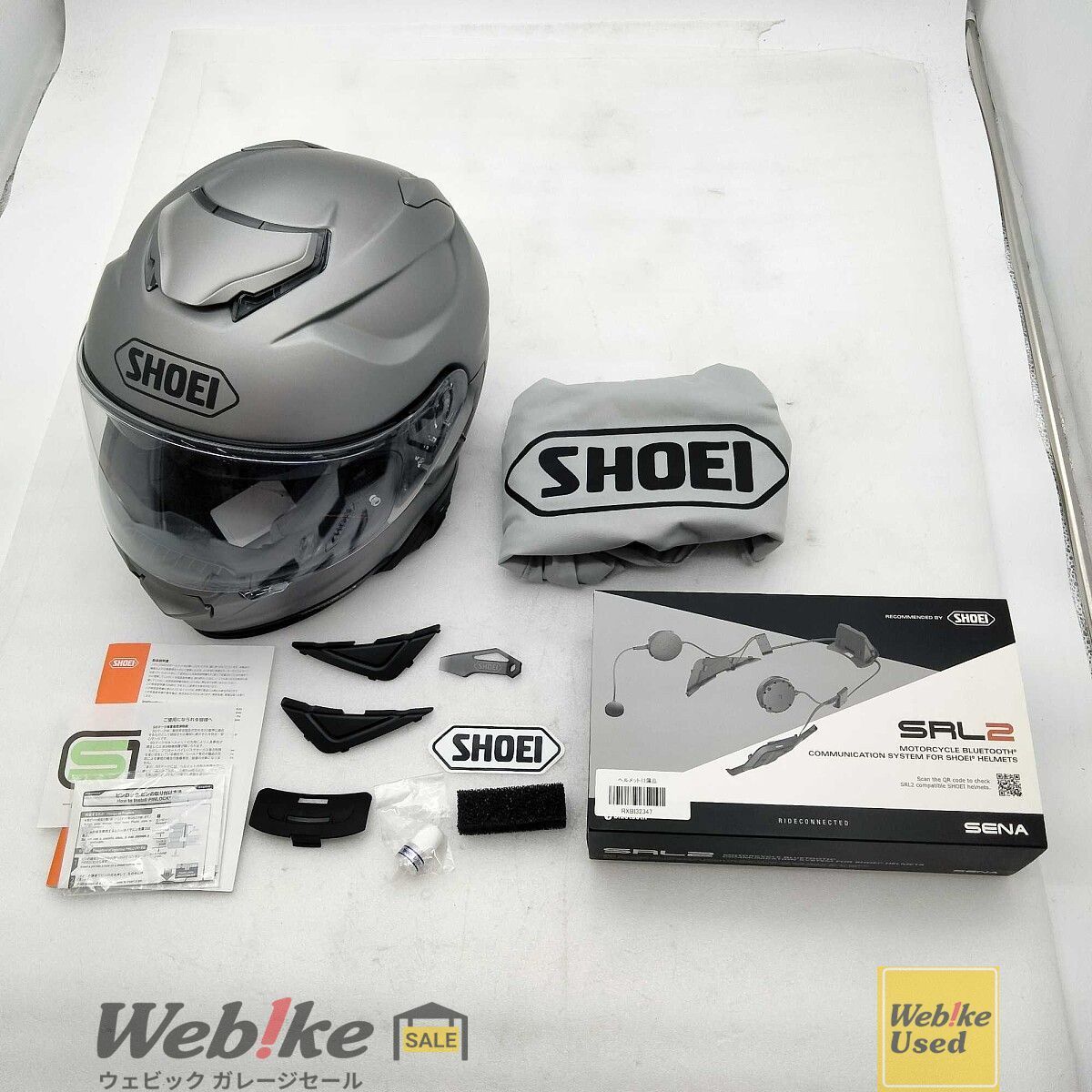 SHOEI GT-Air2 + SENA SRL2 フルフェイスヘルメット | サイズ：LL/XL RXBI32347