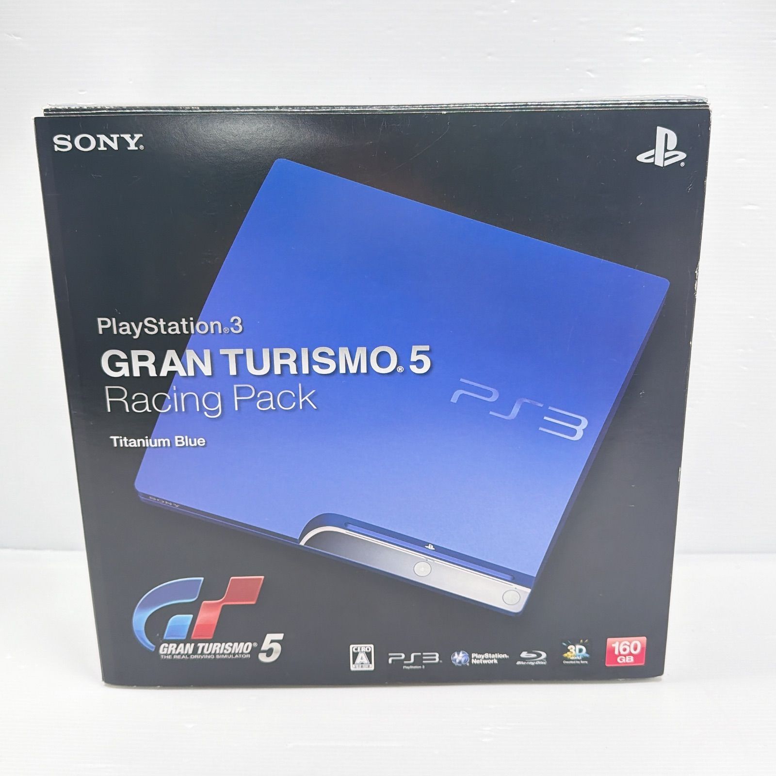 極美品 プレステ3本体 PS3 グランツーリスモ5 レーシングパック 遊べる